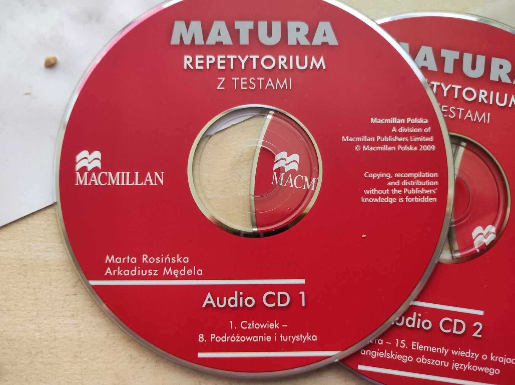 Repetytorium Powtórki Matura do Matury CD Marta Rosińska 3CD Angielski