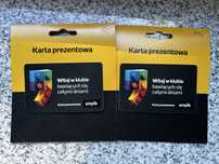 Karty podarunkowe Empik 50zł+100zł