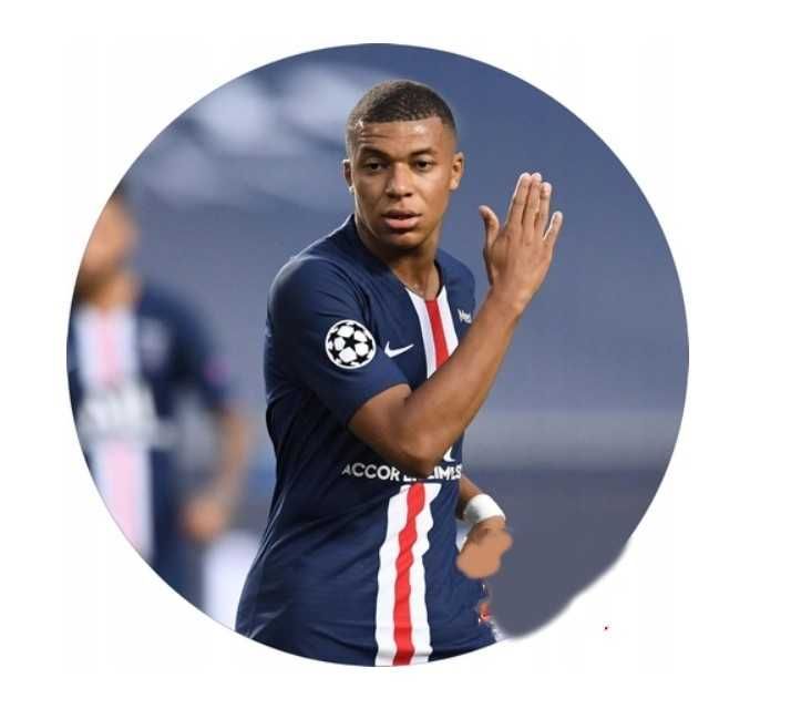 opłatek na tort mbappe 20cm