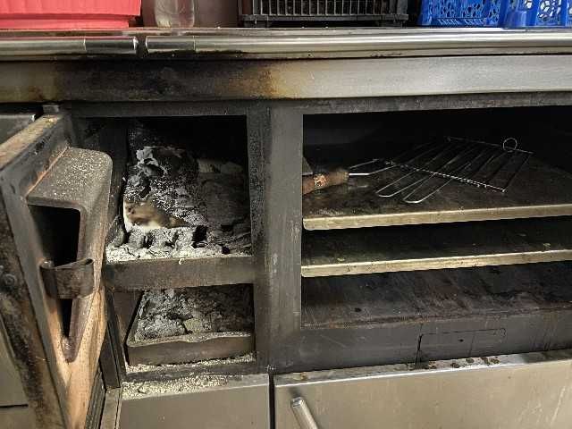 Forno e fogão industrial a lenha marca SILVA