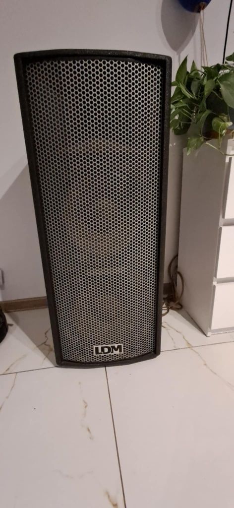 Kolumny LDM 1000RMS x2 Wzmacniacz The t.amp 2400