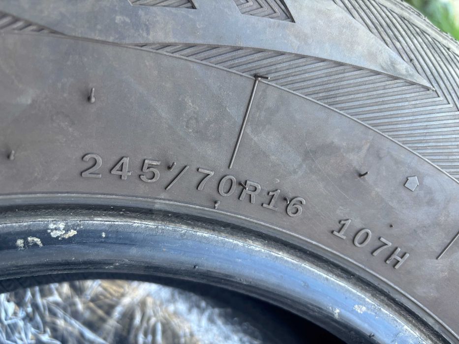 245-70-R16 DEFENDER SPORT=4 штуки всесезонной резины GERMANY 2022