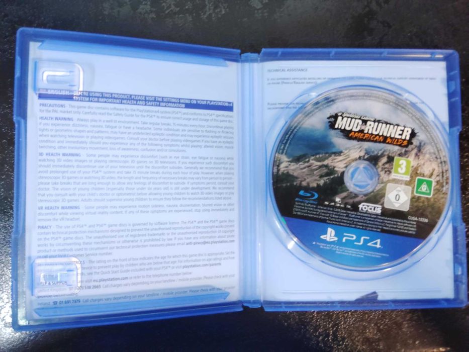 Mudrunner: A Spintires American Wilds Game PS4