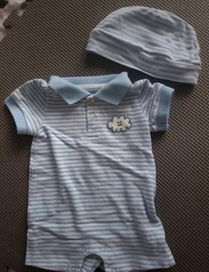 Rampers pajacyk body polo Guess