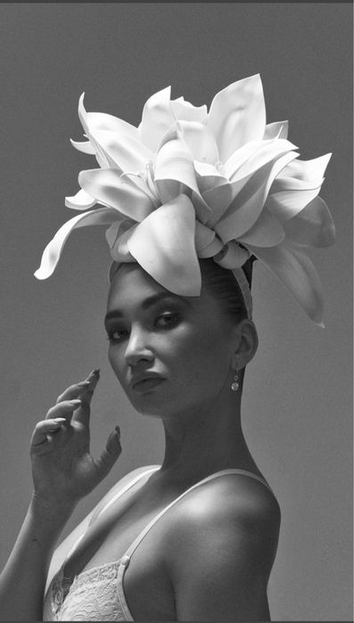 Kwiat ozdoba na głowe wianek