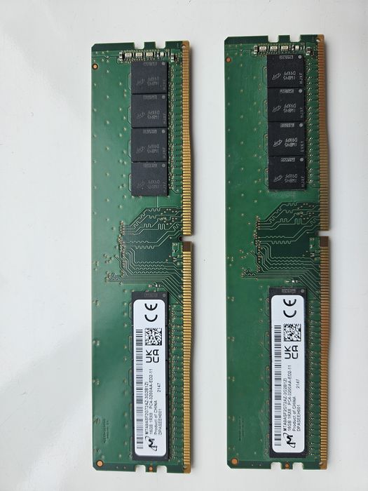 Пам'ять для сервера Micron DDR4 ECC UDIMM 16GB 3200MHz MTA9ASF2G72AZ
