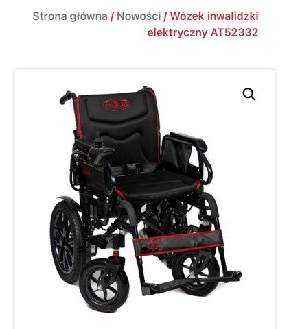 Wózek elektryczny,nowy