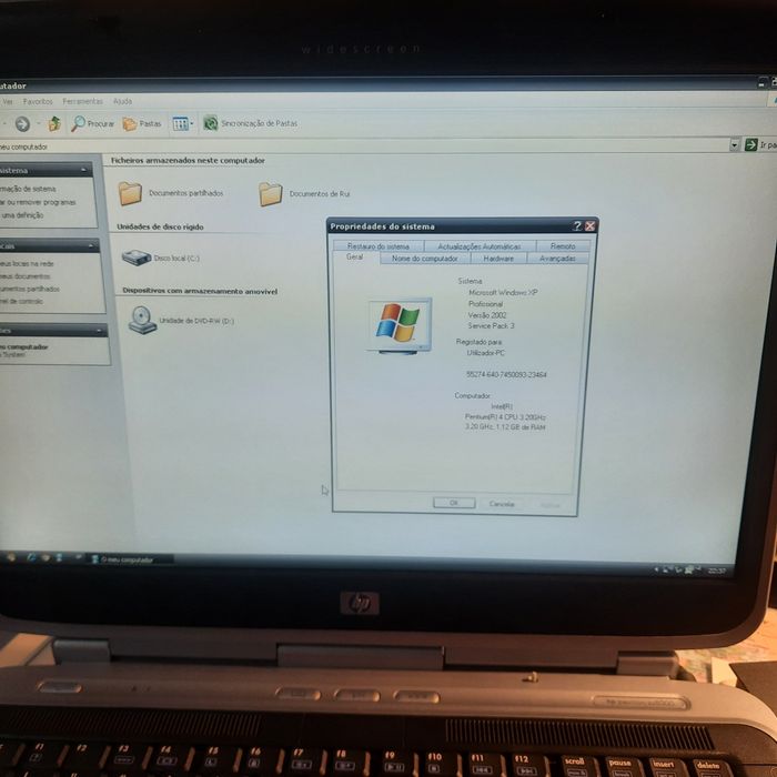 Computador PC portátil pentium 4 3.2 xp