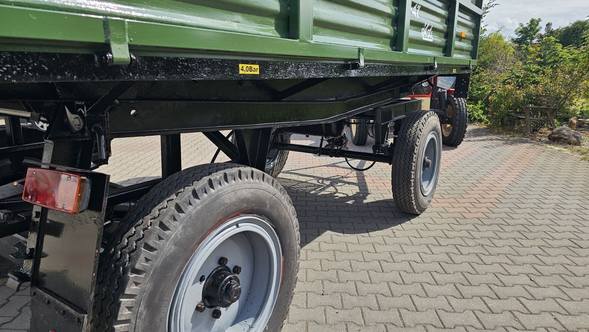 Przyczepa Autosan D-47B wywrotka