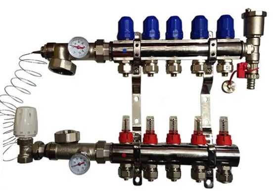 Коллектора для теплої підлоги KOER (Чехія)