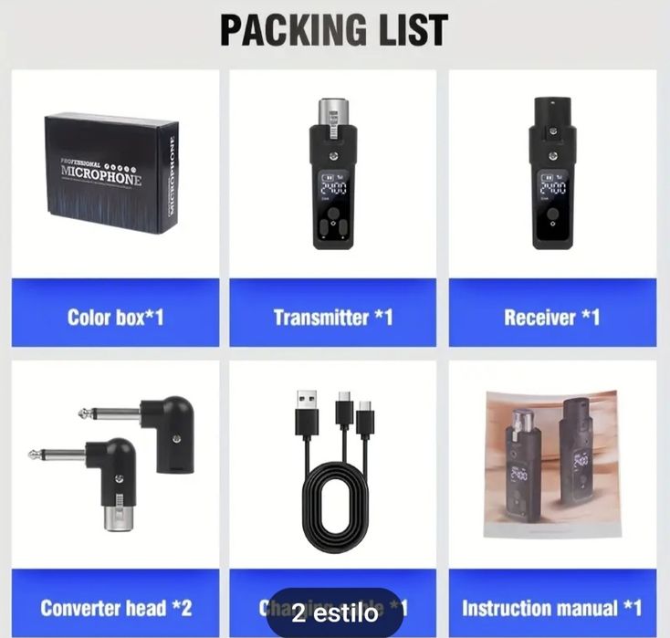 Transmissor microfone
