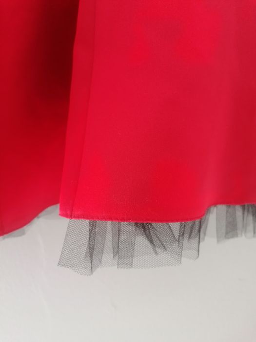 Vestido vermelho de cerimónia