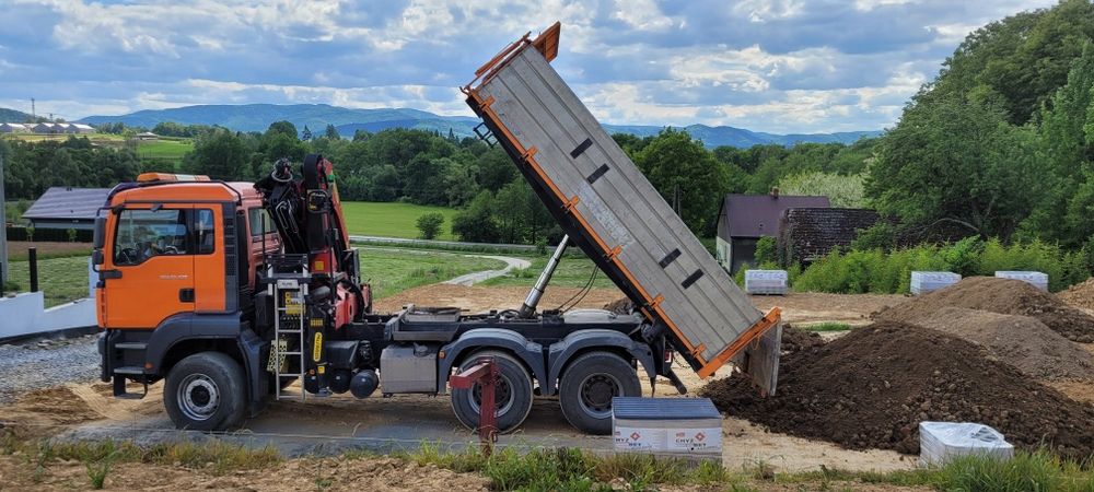 Usługi Transportowe Hds ,transport kruszyw,chwytak do drewn