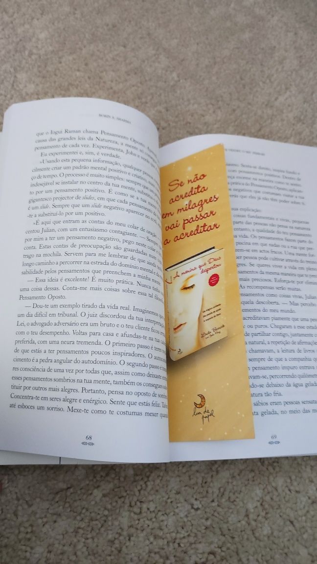 Livro O Monge que vendeu o seu Ferrari