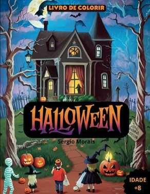 Livro de Colorir de Halloween ... Diversão para Crianças !