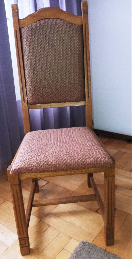 Stół + krzesła dąb