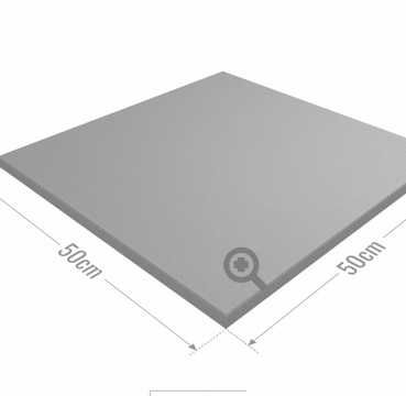 Mata puzzle o podwyższonej wytrzymałości 100x100x2cm