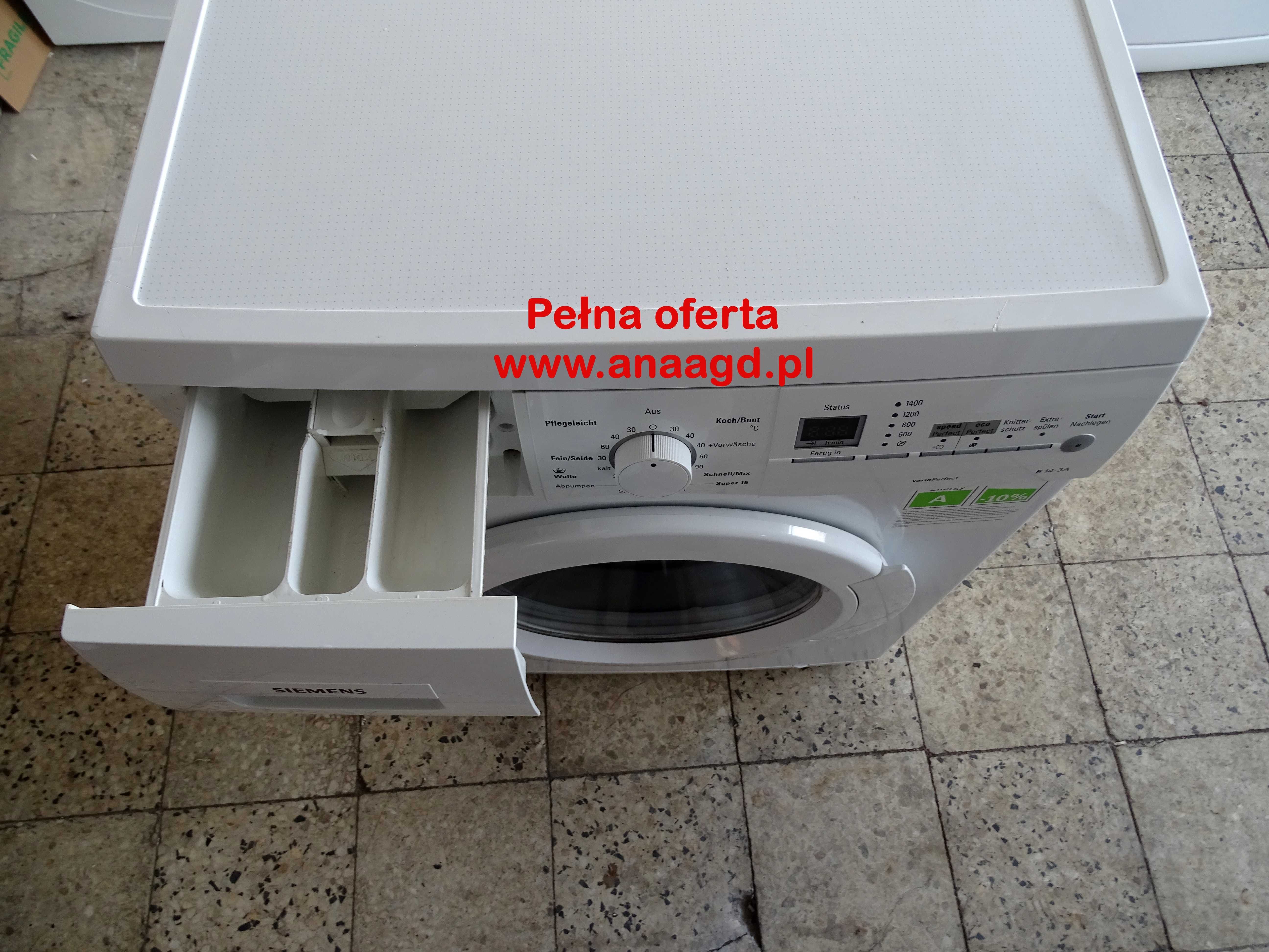 Pralka SIEMENS E 14-3A WM 14E3A3 A++ GWARANCJA! Duży Wybór Sprzętu AGD
