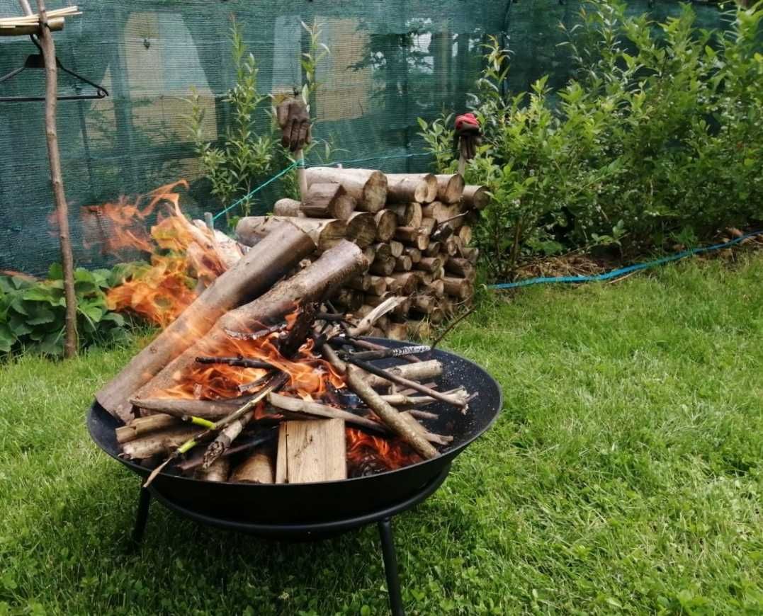 Palenisko ogrodowe Żeliwne 8,5kg 60cm Stojak+ Ruszt GRATIS