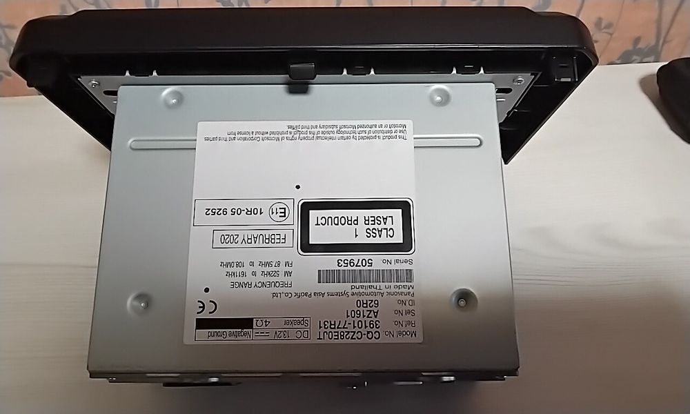 Штатная автомагнитола SUZUKI  JIMNY 2021 Japan