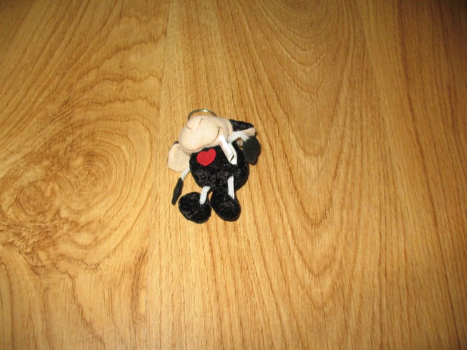 Brelok pluszak krówka