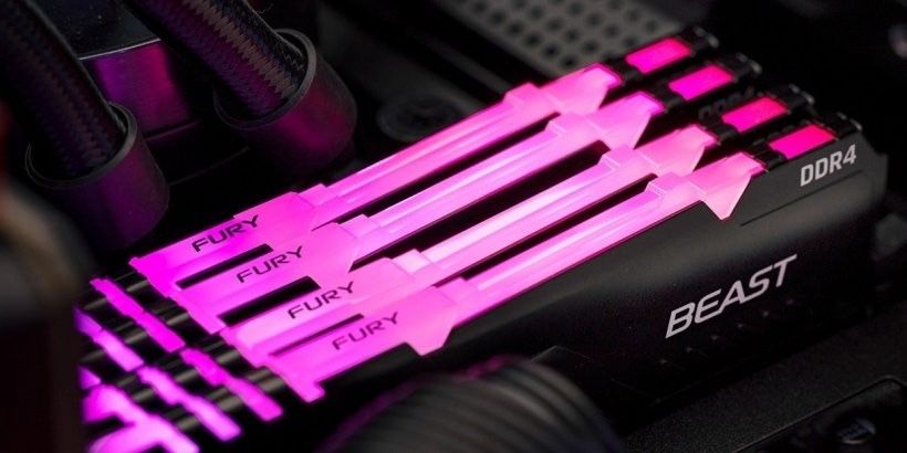 Kingston Fury Beast RGB | 4х8 (32gb) 3200| DDR4