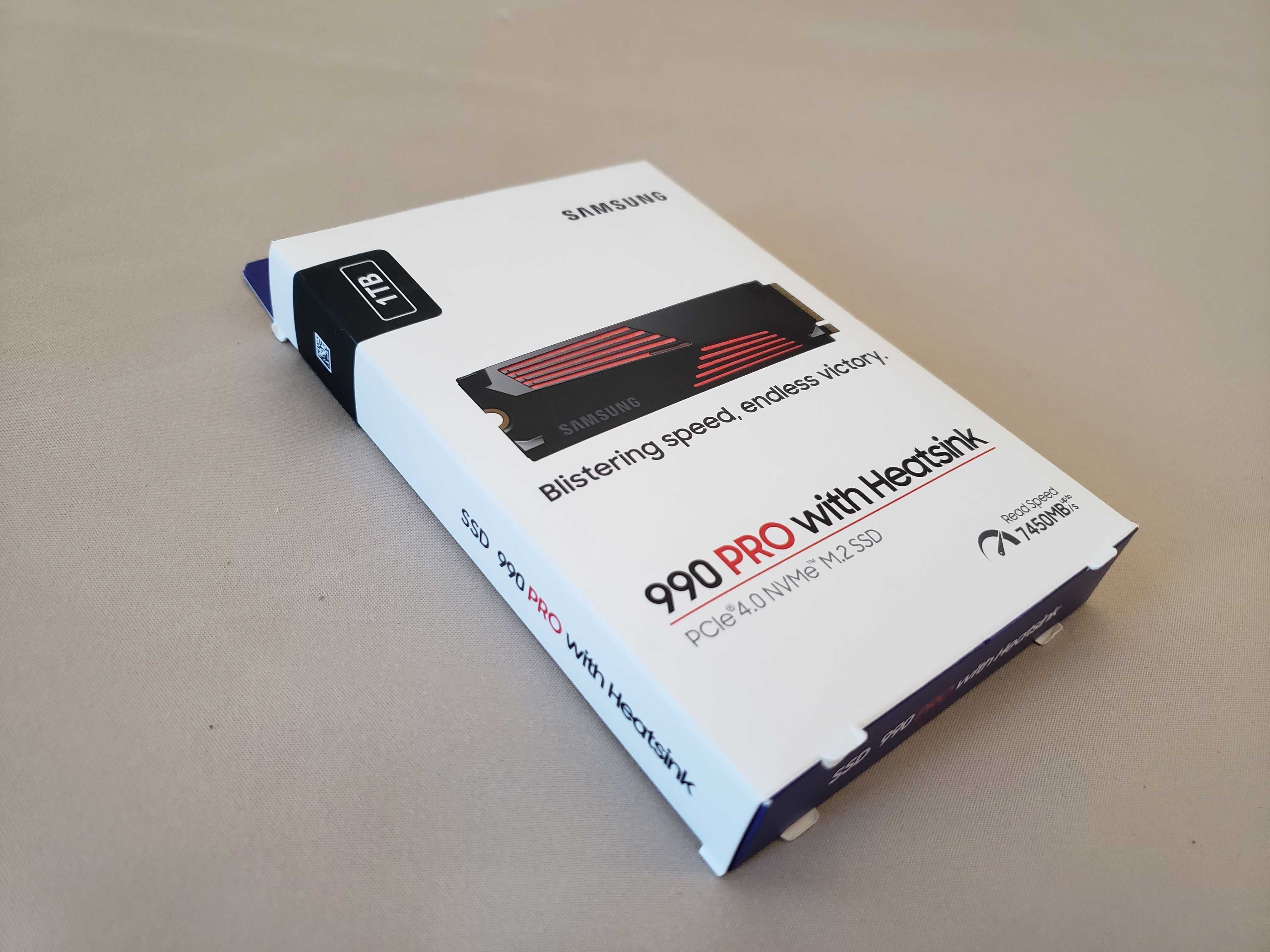SSD диск Samsung 990 Pro 1TB M.2 PCIe 4.0 x4 NVMe 2.0 V-NAND 3bit MLC