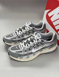 Оригінал Кросівки Nike P-6000 Premium Casual Flat Pewter Найки сірі