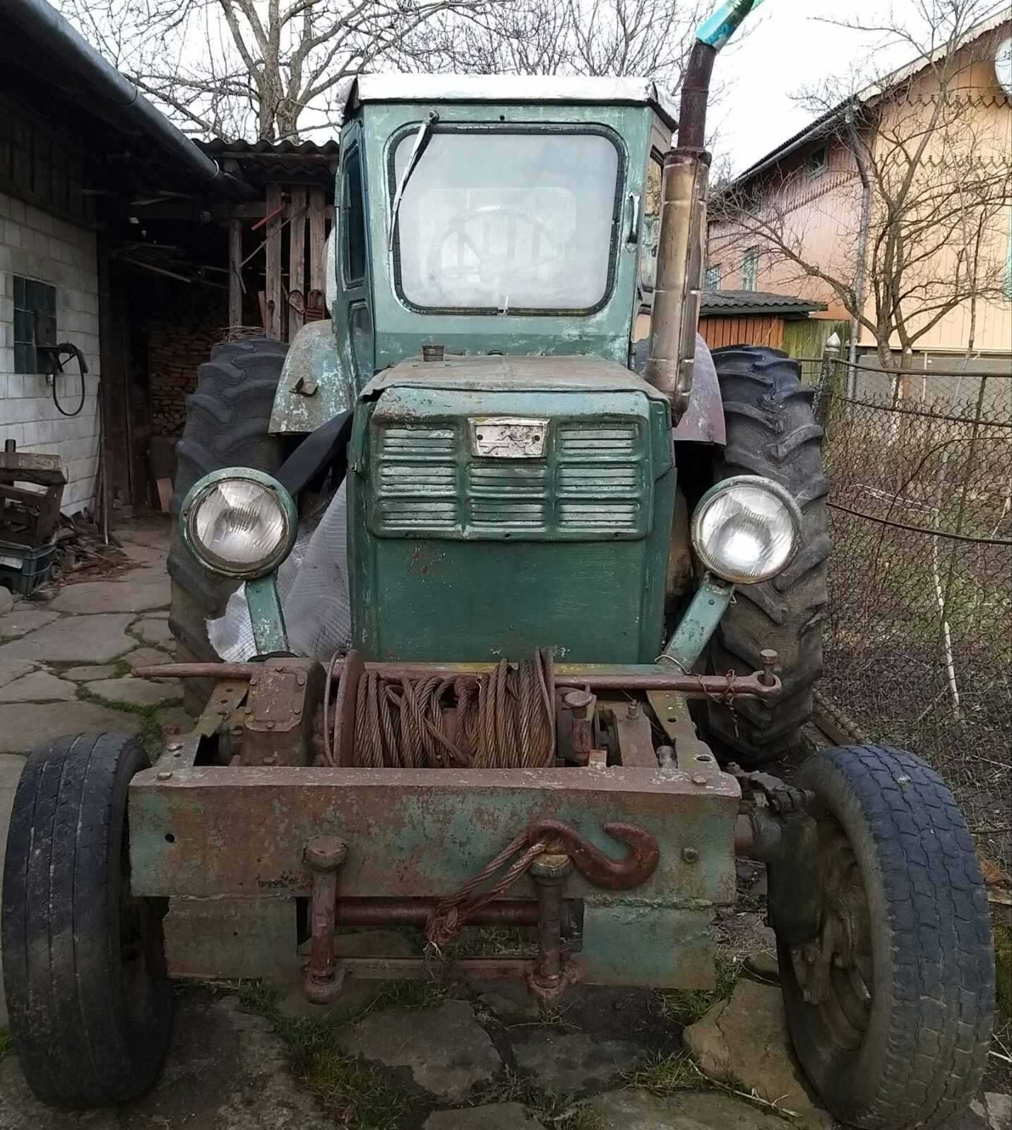 Трактор Т-40 з лебіткою