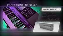 Style Yamaha - profesjonalne (4600 styli) Tyros / Genos / PSR S SX