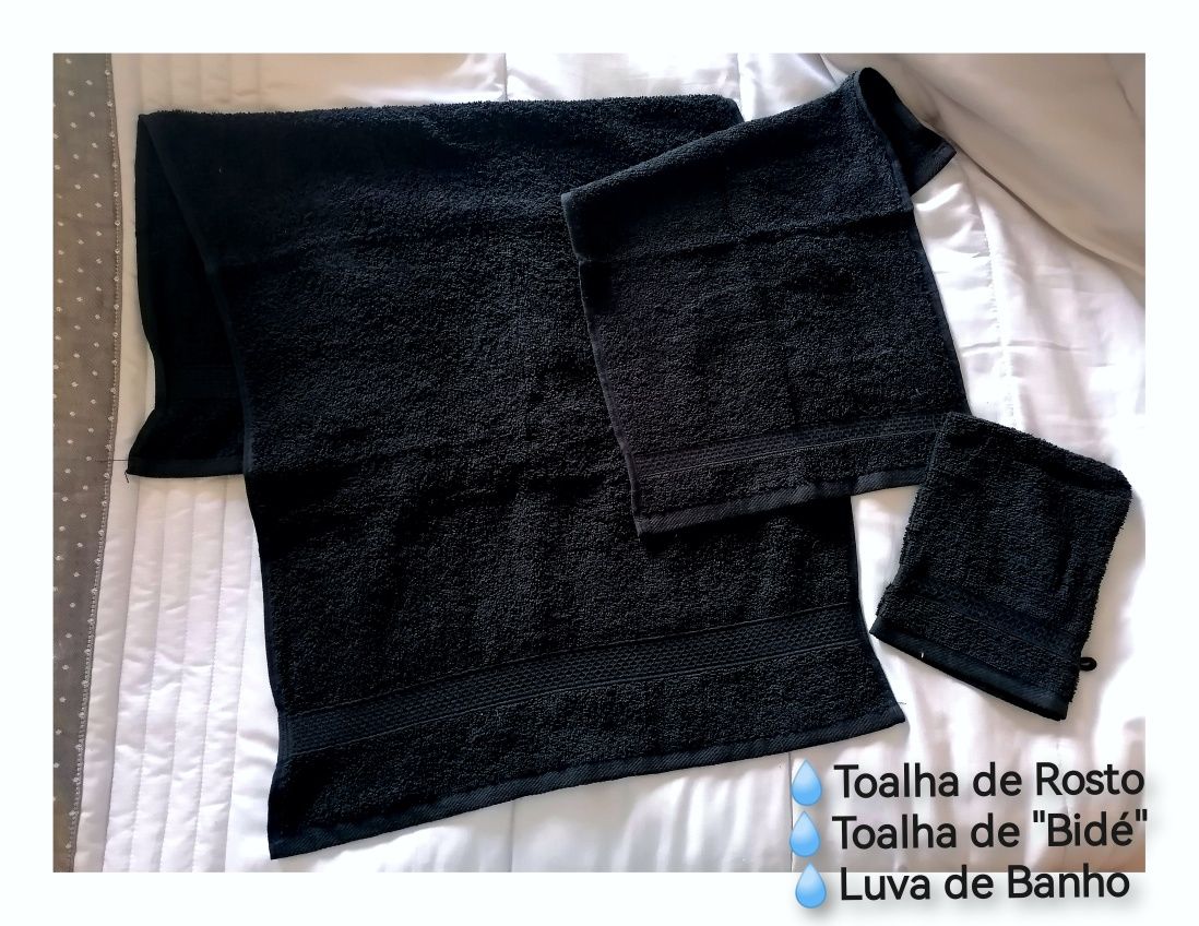 Conjuntos Toalhas WC (Novos)