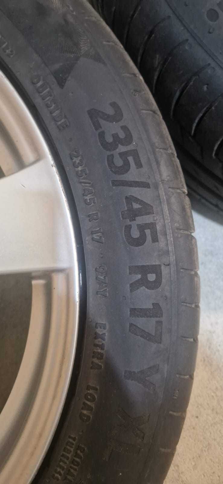 Sprzedam Alufelgi z oponami R17