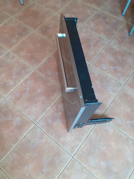Porta basculante inox