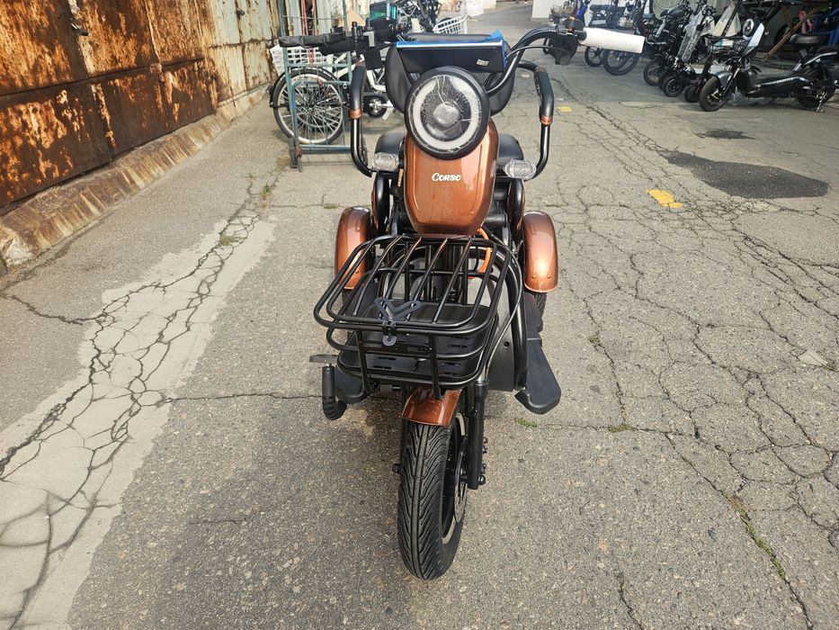 Електротрайк триколісний Corso Logan 1200W 72V/23Ah, колеса300-10