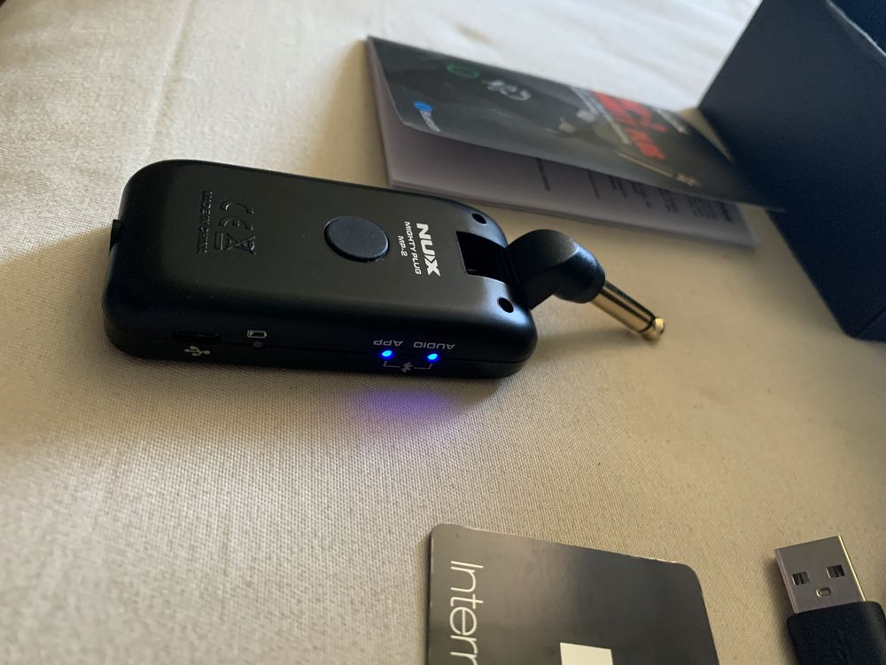 Nux mp 2 mighty plug. Wzmacniacz słuchawkowy jak nowy