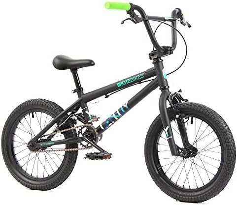 rower BMX KHE Lenny czarny, 16 cali, tylko 9,4 kg