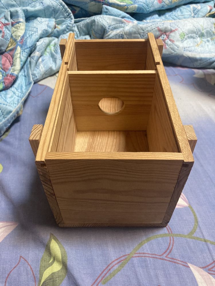 Деревянная подарочная коробка для алкоголя