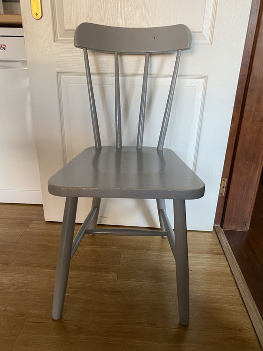 2 cadeiras de cozinha - cinzento