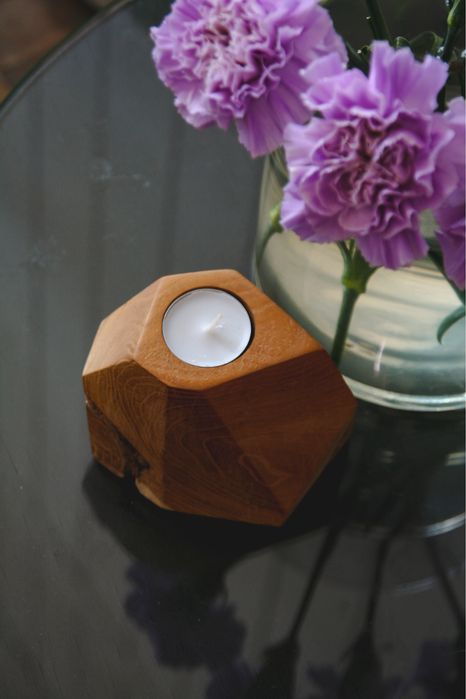 Підсвічники, свічники з дерева