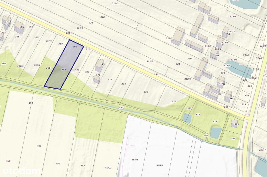 Działka budowlana 2182 m² z mediami (pozwolenie na budowe)