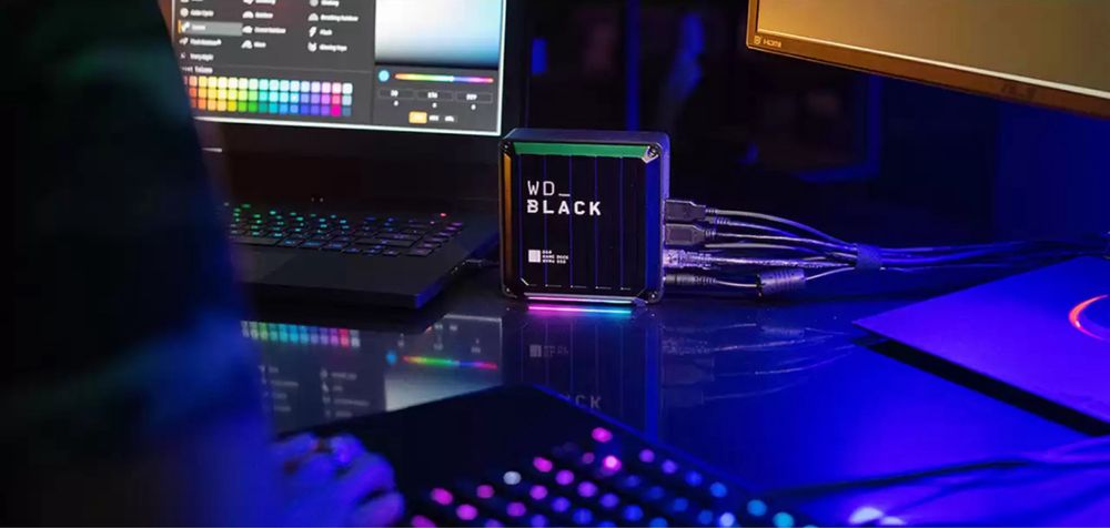 [NOVO/SELADO] WD Black D50 Game Dock (com SSD 1Tb) NVMe