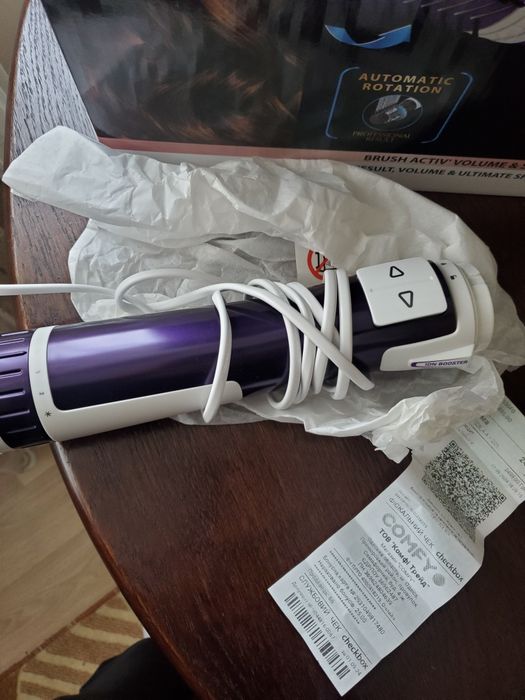 Фен щетка rowenta