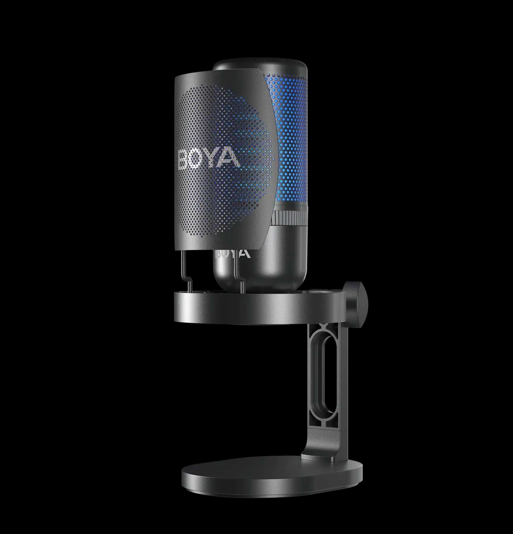 Мікрофон BOYA K3 із шумопоглинанням та RGB-підсвіткою