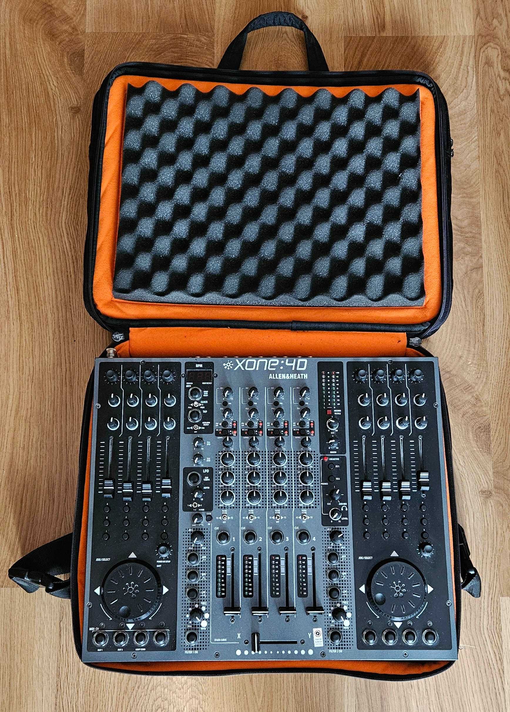 Mixer Kontroler ALLEN & HEATH Xone:4D, Case, torba, Traktor Scratch