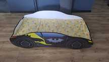 Łóżko dziecięce 160 x 80 samochód Batman