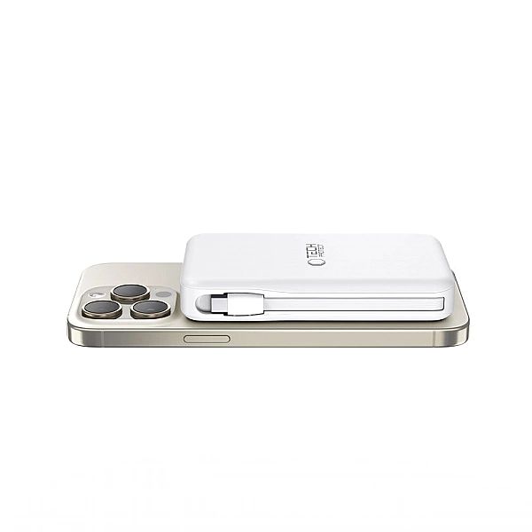Tech-Protect Pb31 Lifemag Magsafe Power Bank 10000Mah White