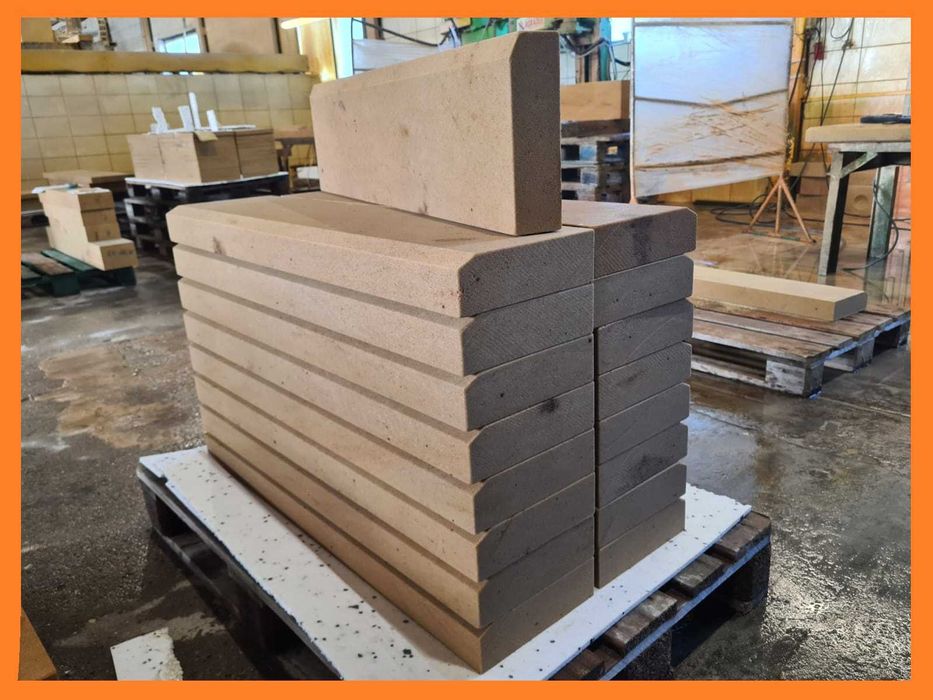 Krawężnik z piaskowca 100×25×8 cm z fazą | Kamień naturalny |