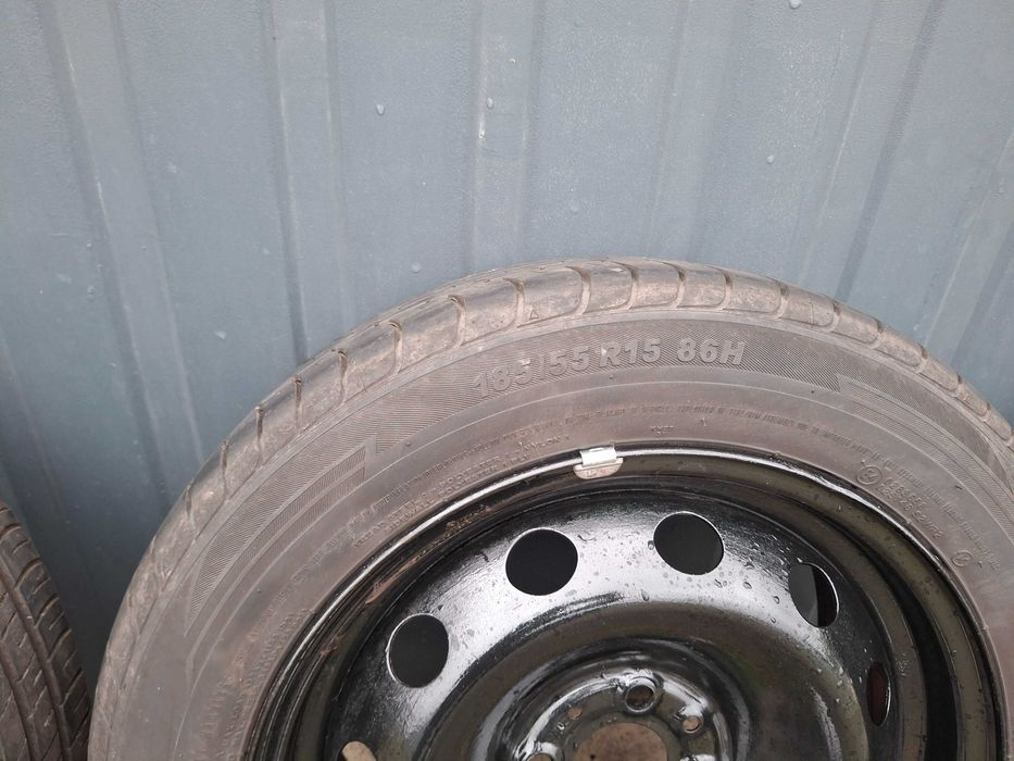 Sprzedam komplet felgi opony do  Fiat 500  185/55/15