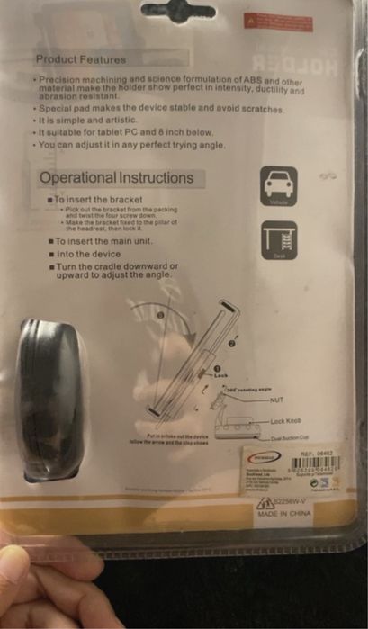 Suporte para carro tablet