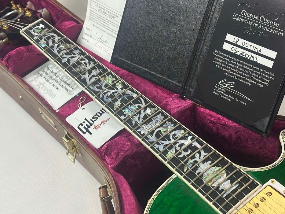 Gibson Custom Shop Les Paul Ultima "Tree of Life" (2012, mint, 11k $)